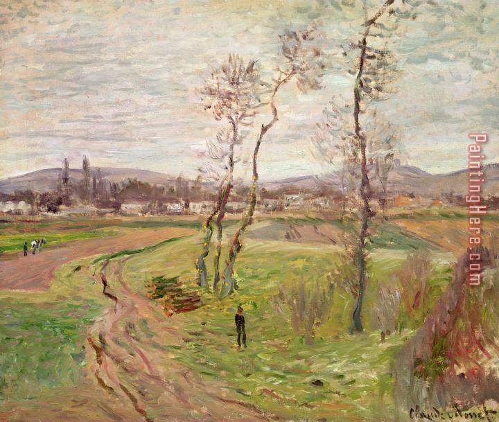 Claude Monet The Plain At Gennevilliers